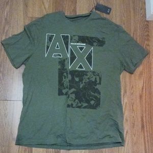 Armani exchange graphic t-shirt